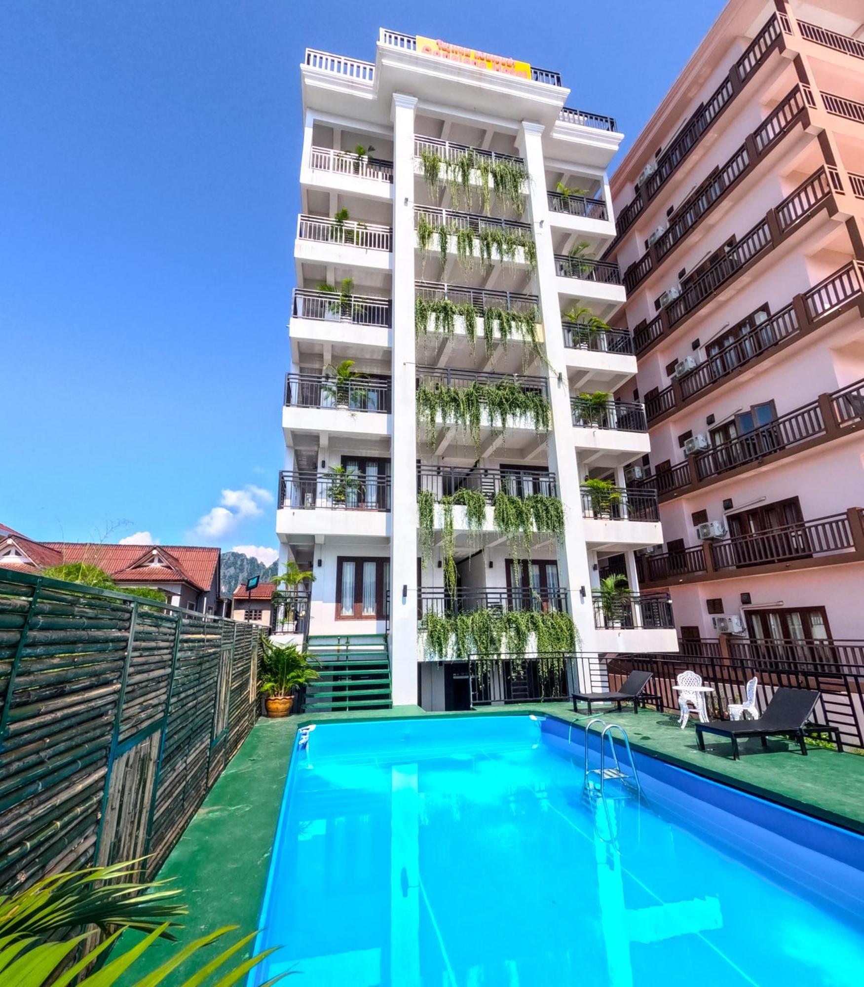 Vang Vieng Consiana Hotel Exterior photo